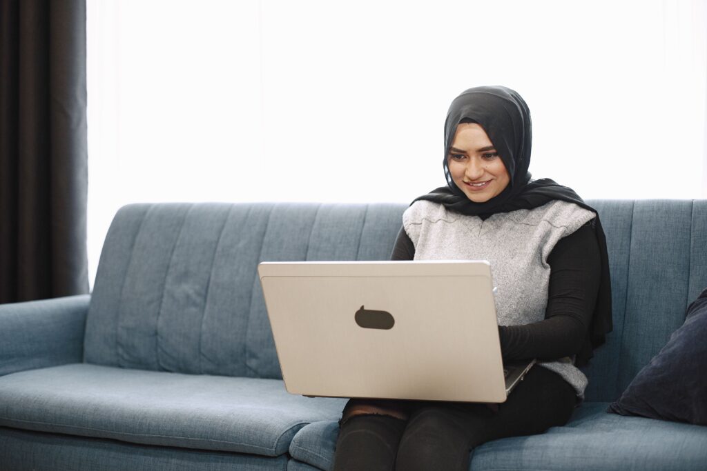 Remote work opportunities for students working online from home